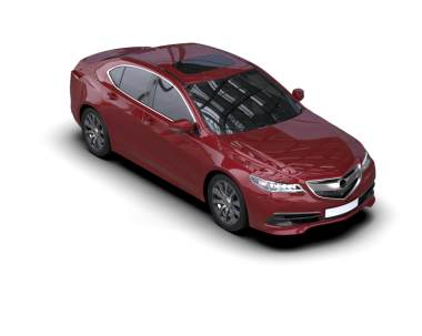 beyaz arkaplanda modern araba