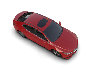 Siyah arka planda kırmızı modern araba. 3d oluşturma