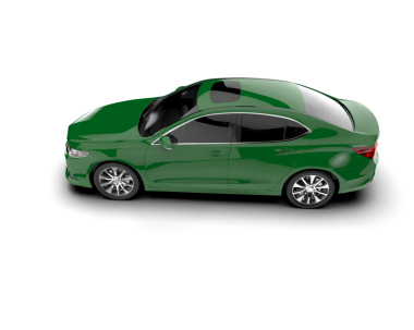 Modern lüks araba izole edilmiş. 3d oluşturma