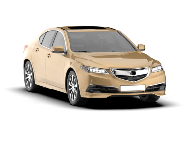 Modern lüks araba beyaz zemin üzerine