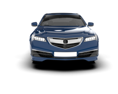 beyaz arka planda modern araba.