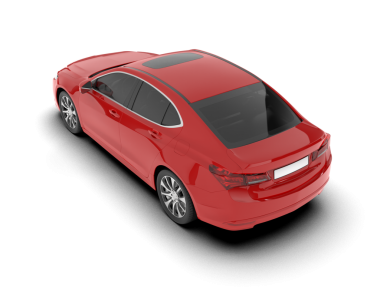 Modern spor araba. 3 Boyutlu Hazırlama