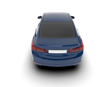 3 boyutlu lüks araba bembeyaz.