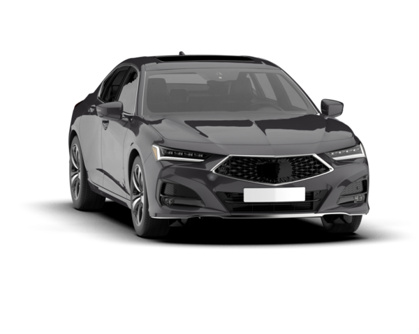 Arka planda bir araba. 3d oluşturma