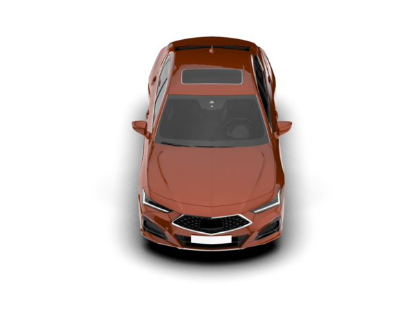 Bir arabanın 3 boyutlu görüntüsü