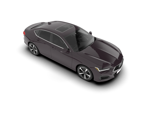 araba beyaz arkaplanda izole edildi