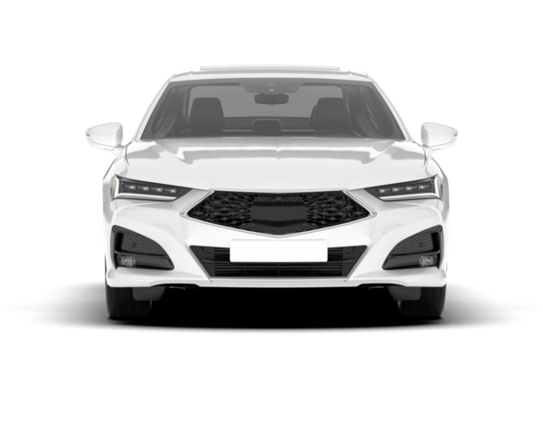 Siyah arka planı olan modern beyaz araba..