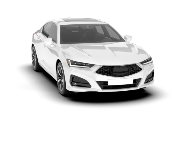 - Araba. modern araba beyaz arkaplanda izole edildi.