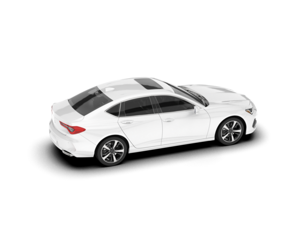 Beyaz arka planda bir araba. yüksek kaliteli fotoğraf