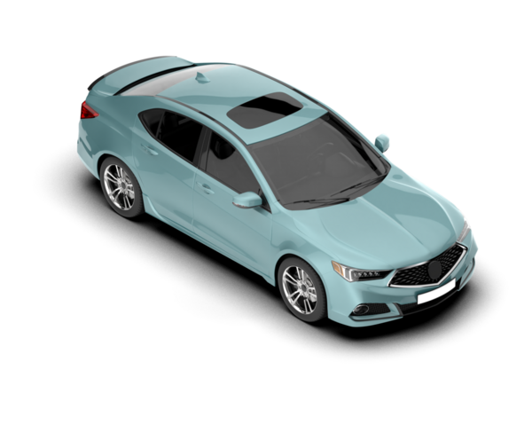 gerçekçi 3 boyutlu araba çizimi.