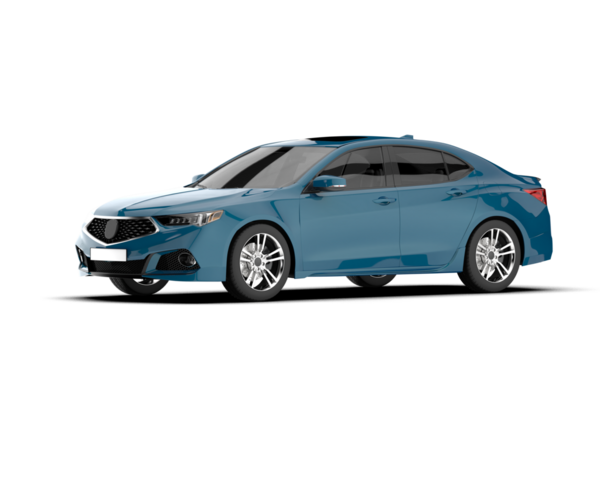 Modern lüks araba. 3d oluşturma