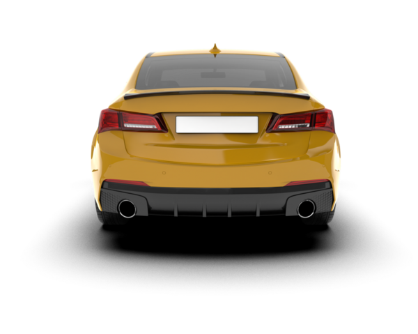 modern araba ön görünümü beyaz arkaplanda izole