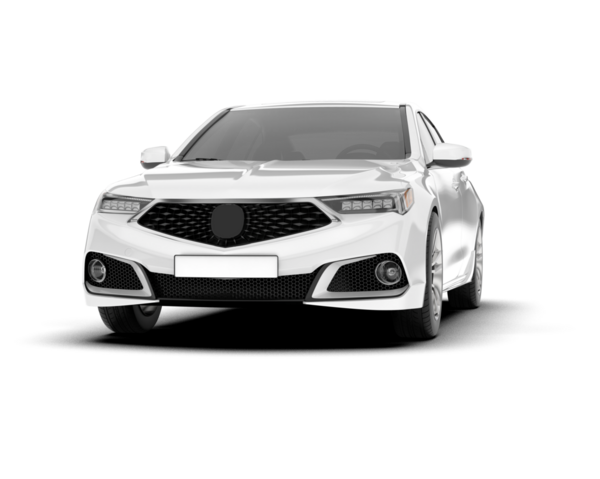 modern araba beyaz arka planda izole edildi. 3 boyutlu görüntüleme -