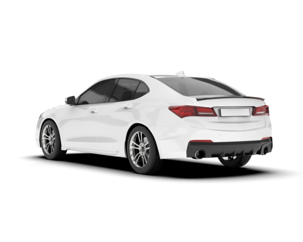 Gerçekçi bir araba. vektör illüstrasyonu.