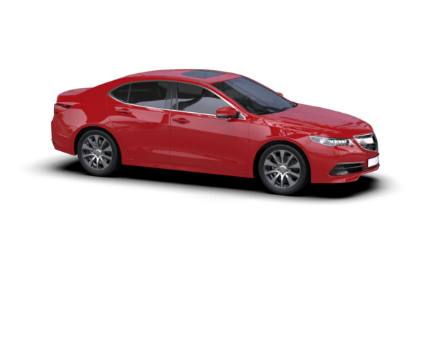 Araba arka planda izole. araba - 3D illüstrasyon