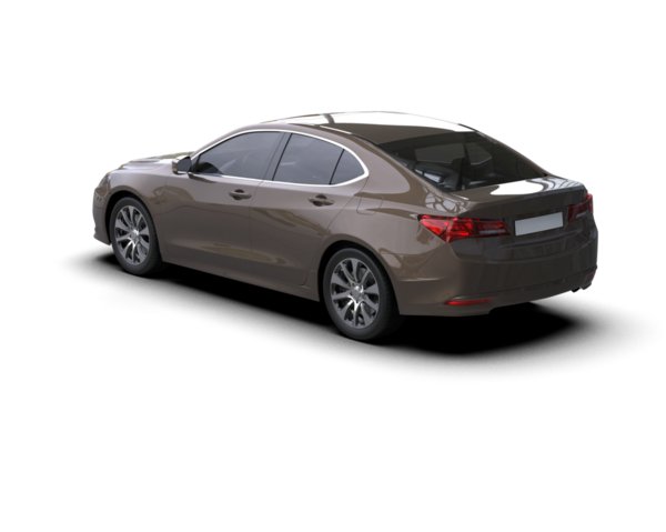 modern araba beyaz arka planda izole edilmiş