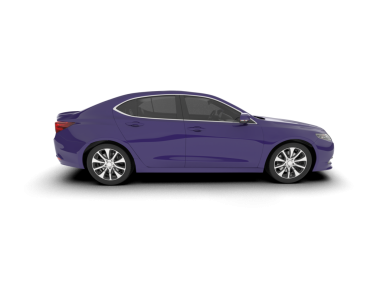 beyaz arka planda modern lüks araba.