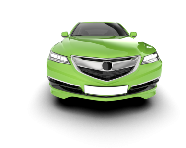 modern araba beyaz arka planda izole edilmiş