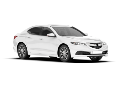 beyaz arka planda modern lüks araba