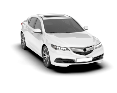 gerçekçi modern araba izole