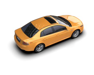 modern kompakt araba beyaz arkaplanda izole edildi