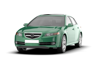 modern araba beyaz arkaplanda izole edildi