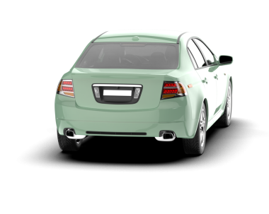 Araba beyaz arka planda izole edilmiş. vektör.