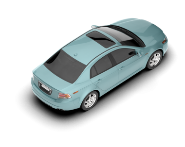 modern sedan araba beyaz arkaplan üzerinde izole