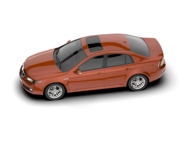 Modern araba beyaz arka planda izole edilmiş. 3 Boyutlu Hazırlama.