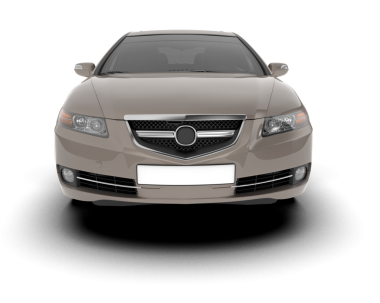 modern otomobil arka planda izole edildi