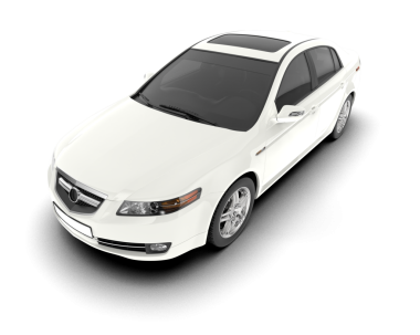 araba modern araç beyaz arka planda izole