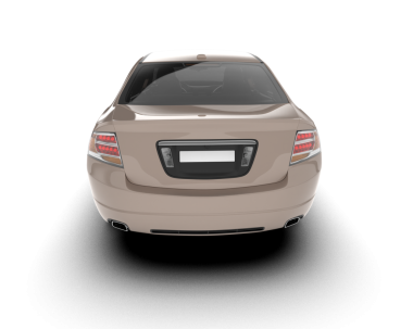 Araba modern izole edilmiş. 3d illüstrasyon