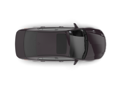 araba beyaz arkaplanda izole edildi