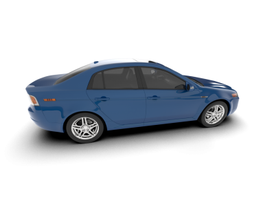 araba vektör çizimi beyaz arkaplanda izole edildi