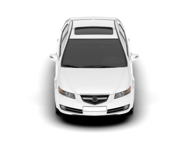 Beyaz bir arka planda beyaz araba.