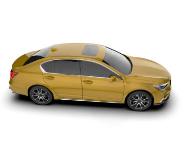 Araç beyaz arkaplanda izole edildi. 3 boyutlu çizim - illüstrasyon