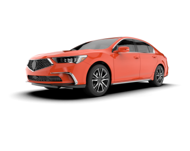 Modern bir arabanın gerçekçi 3 boyutlu görüntüsü. yüksek kalite