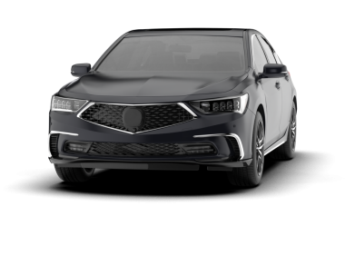 beyaz arka plan üzerinde izole modern siyah araba