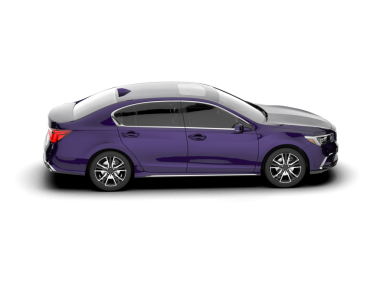 modern mor sedan araba