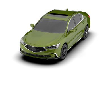 Gri arka planda modern şehir arabası.