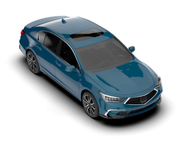 Gri arka planda kırpma yolu olan modern mavi araba izole edildi. 3d oluşturma