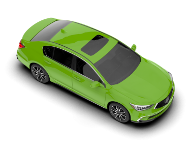 Araba beyaz arka planda izole edilmiş. 3d illüstrasyon.