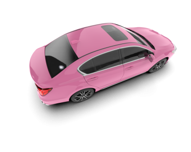 Bir arabanın 3 boyutlu görüntüsü