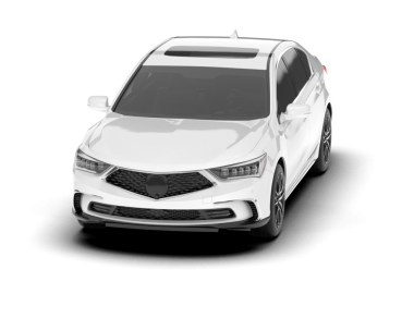 Gerçekçi bir araba. 3d oluşturma.