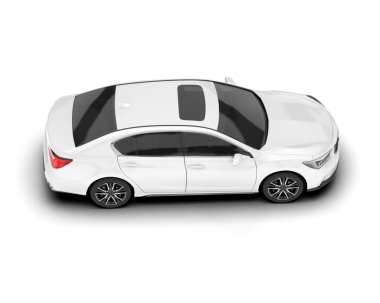 modern lüks araba beyaz arka planda izole edilmiş