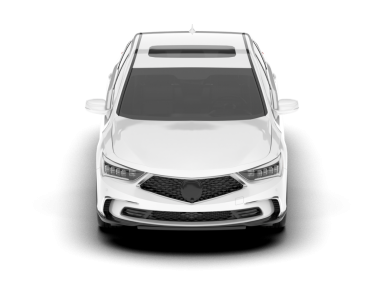 modern araba beyaz arka planda izole edildi. 3 boyutlu görüntüleme