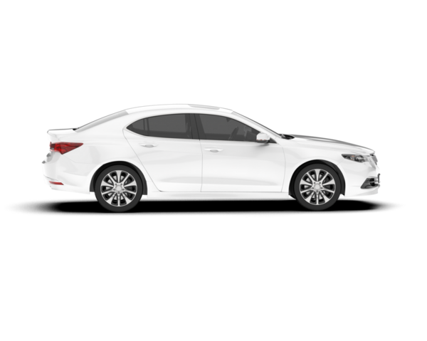 Araba beyazda izole edilmiş. Beyaz arka planda bir araba. 3 boyutlu model