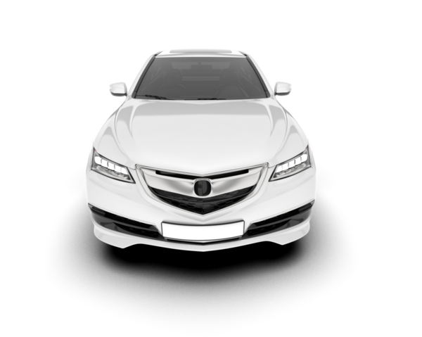 Lüks araba. ön görünüm