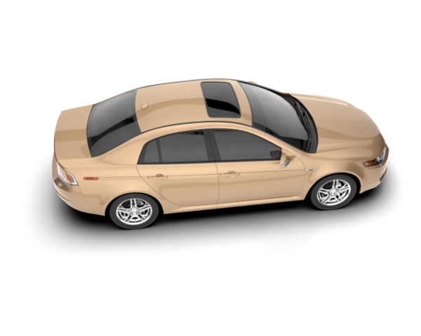 Modern araba beyaz arka planda izole edilmiş. 3d illüstrasyon