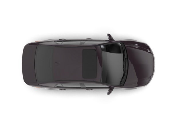 araba beyaz arkaplanda izole edildi